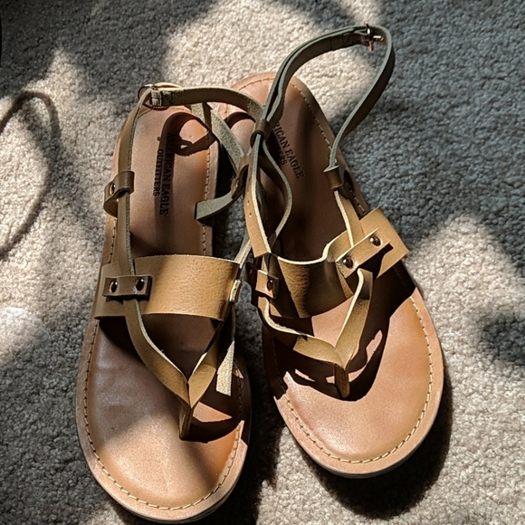 American Eagle Leather Sandals - Picture 5 of 6